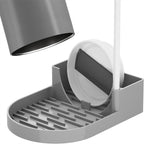 2PCS Silicone Water Bottle Drying Rack – Non-Slip Cup Dryer Stand for Bottles, Lids and Straws