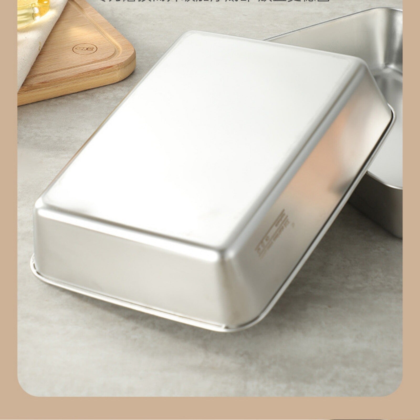 9PCS 2200ML Stainless Steel Food Storage Containers Airtight Lunch Boxes with Lids