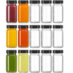 4PCS Double Wall Glass Coffee Tea Cups 300ml Heat Resistant with Stainless Steel Spoons