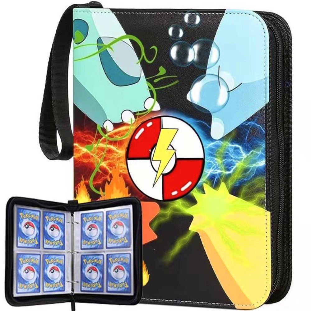 Pok·émon Theme Trading Card Album Binder Folder  – 400 Card Capacity | AU Stock