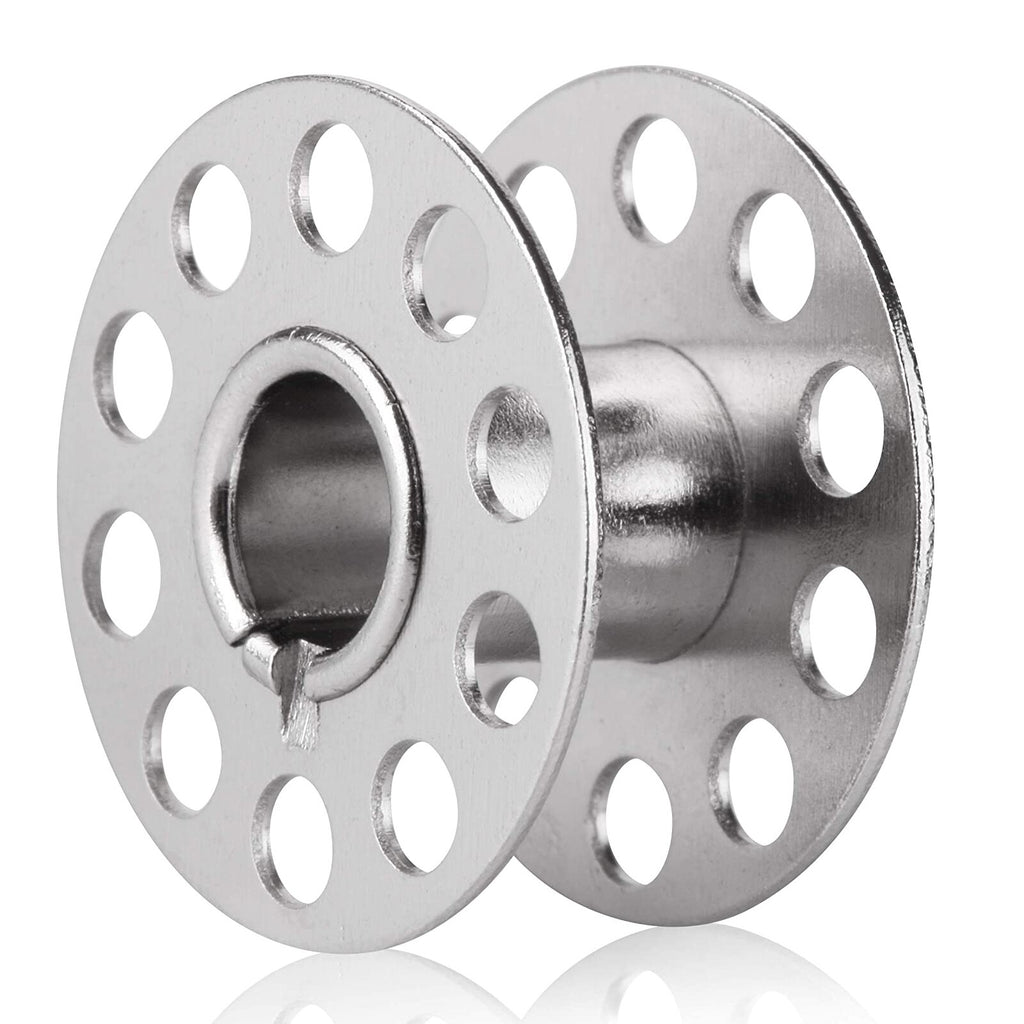 50PCS Metal Bobbins Sewing Machine Spool Bobbin For Brother Janome Singer Craft