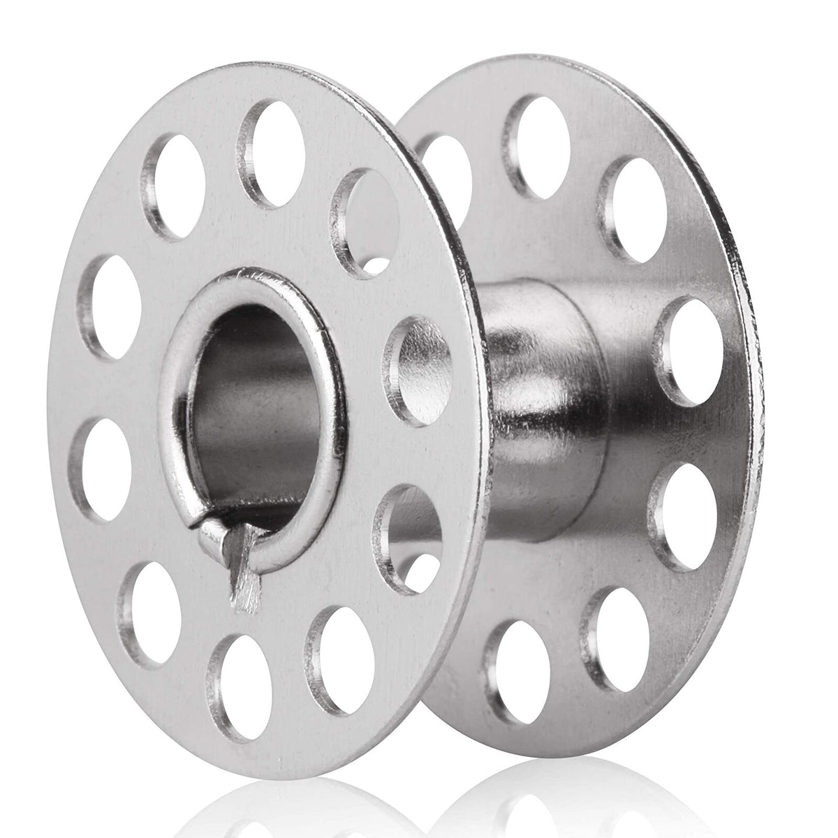 50PCS Metal Bobbins Sewing Machine Spool Bobbin For Brother Janome Singer Craft