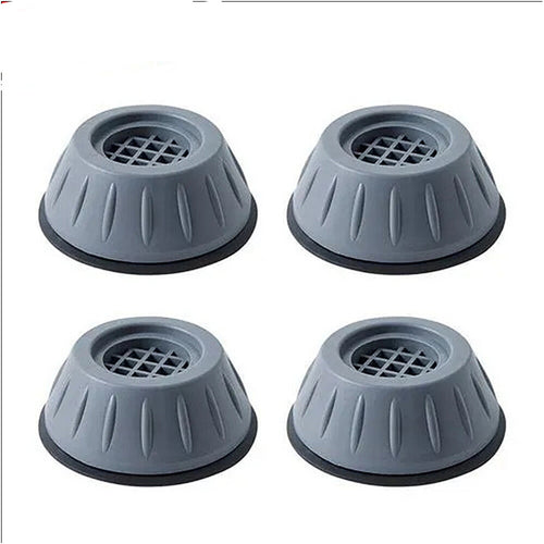 Four grey anti vibration pads
