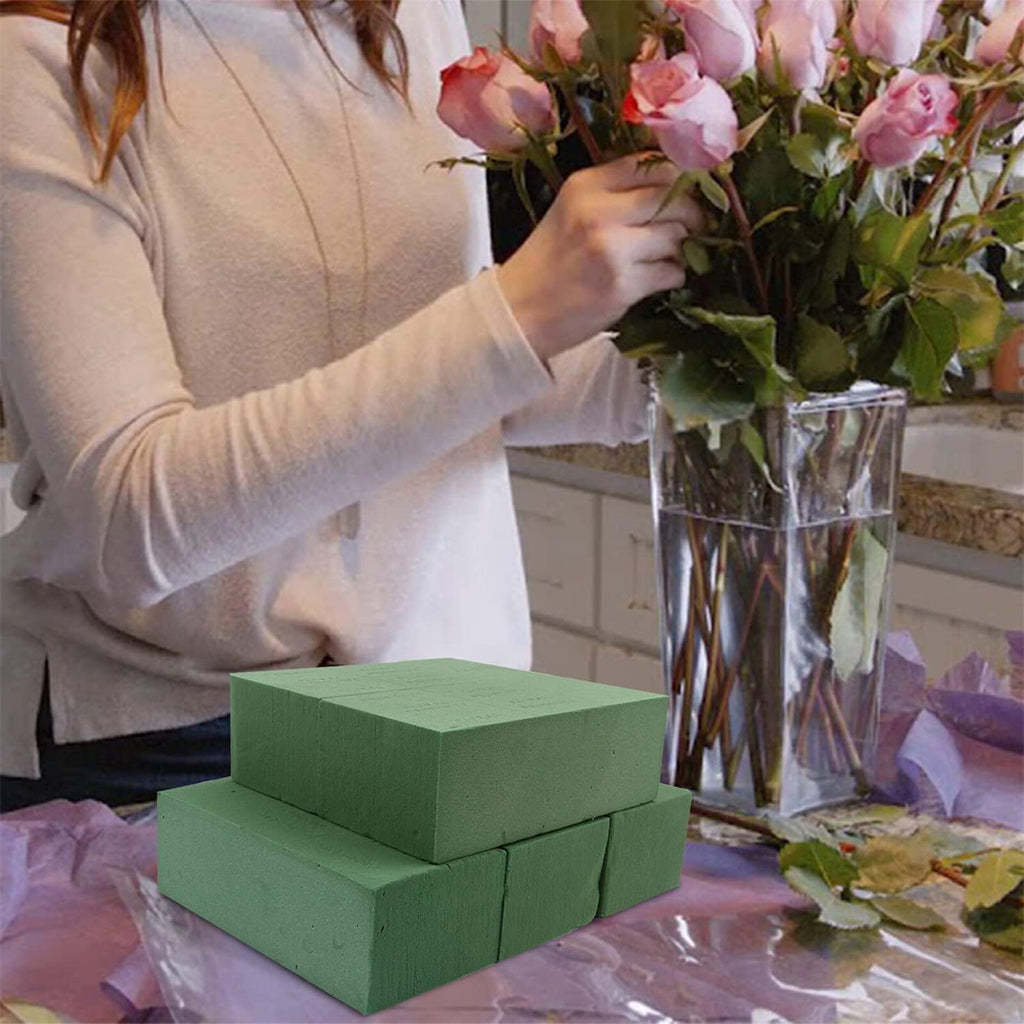10pcs Floral Foam Bricks Wet & Dry | Florist Foam Blocks for Flower Arrangements