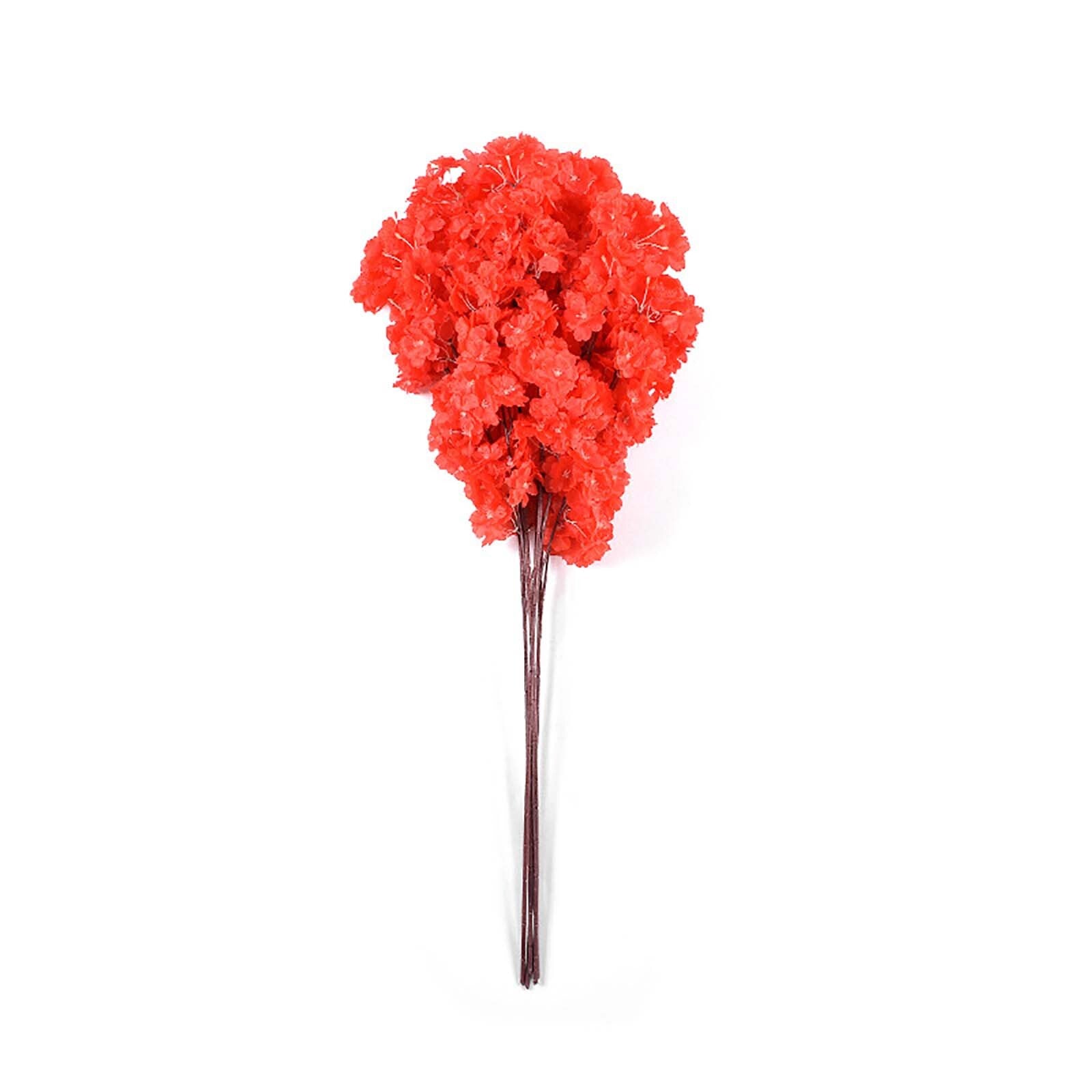 Artificial Cherry Blossom Flower Branch 95cm Silk Wedding Party Home Decoration