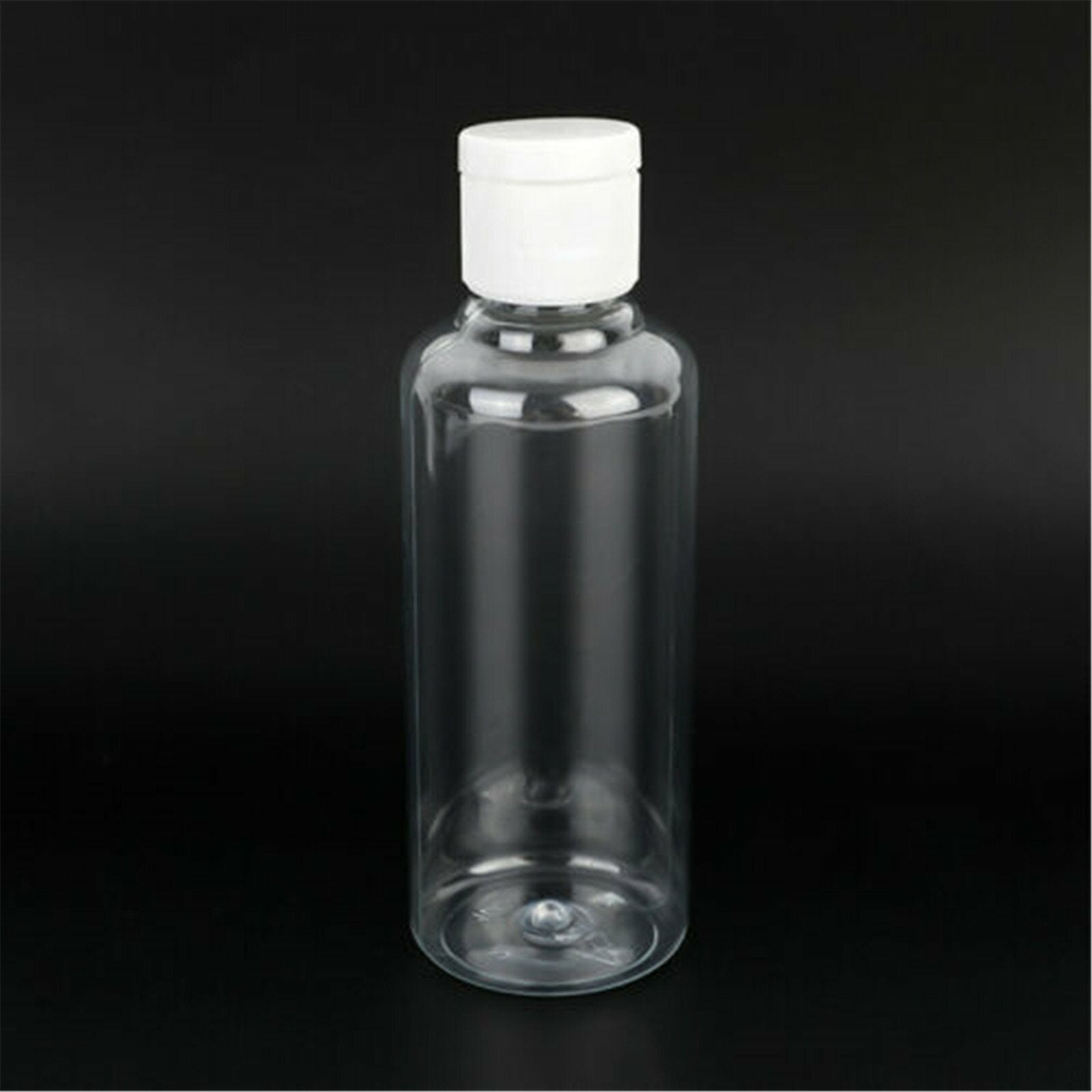 10pcs 50ml Refillable Travel Bottles | Clear PET Squeeze Cosmetic Lotion Containers