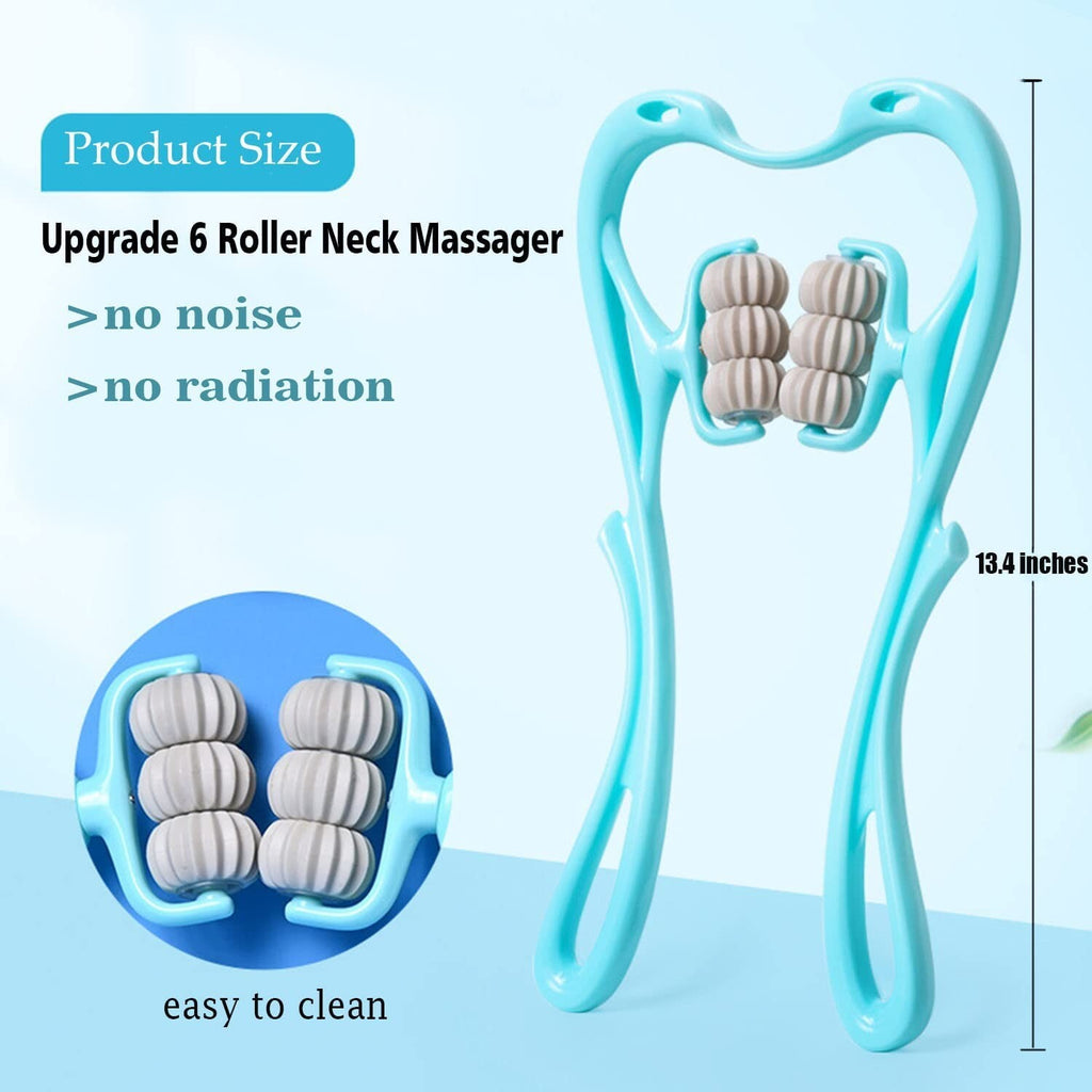 6 roller neck massager size
