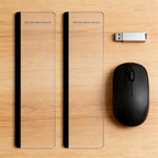 4pcs Acrylic Computer Monitor Right Side Memo Board, for Sticking Notes, Memos