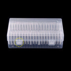 Closed clear storage box