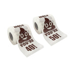 Prank Funny Toilet Paper Roll Birthday Decoration Birthday Gifts Women Men Gift