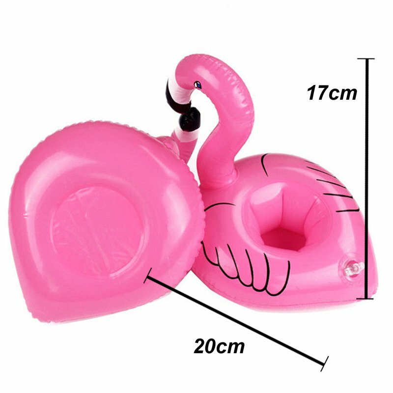 Inflatable Pool Drink Holder – Floating Cup Can Beer Holder for Pool, Beach & Bath Party