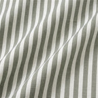 All Sizes Bed Quilt Cover/ Duvet Doona Cover/ Sage Stripe/ Jacquard Duvet Cover