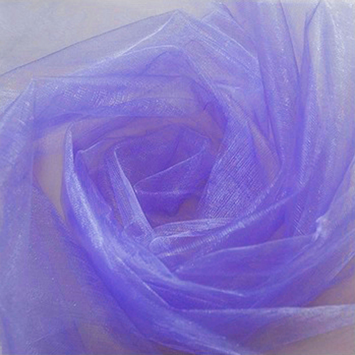 Light purple organza fabric roll