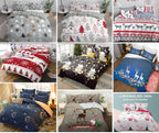 Christmas quilt cover set designs