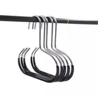 5 Pack Stainless Steel S Shape Hooks – Heavy Duty Hanging Hooks for Hats, Clothes and Storage
