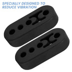 2PCS Exhaust Mount Repair Hanger Heavy Duty Rubber Replacement Universal Bracket