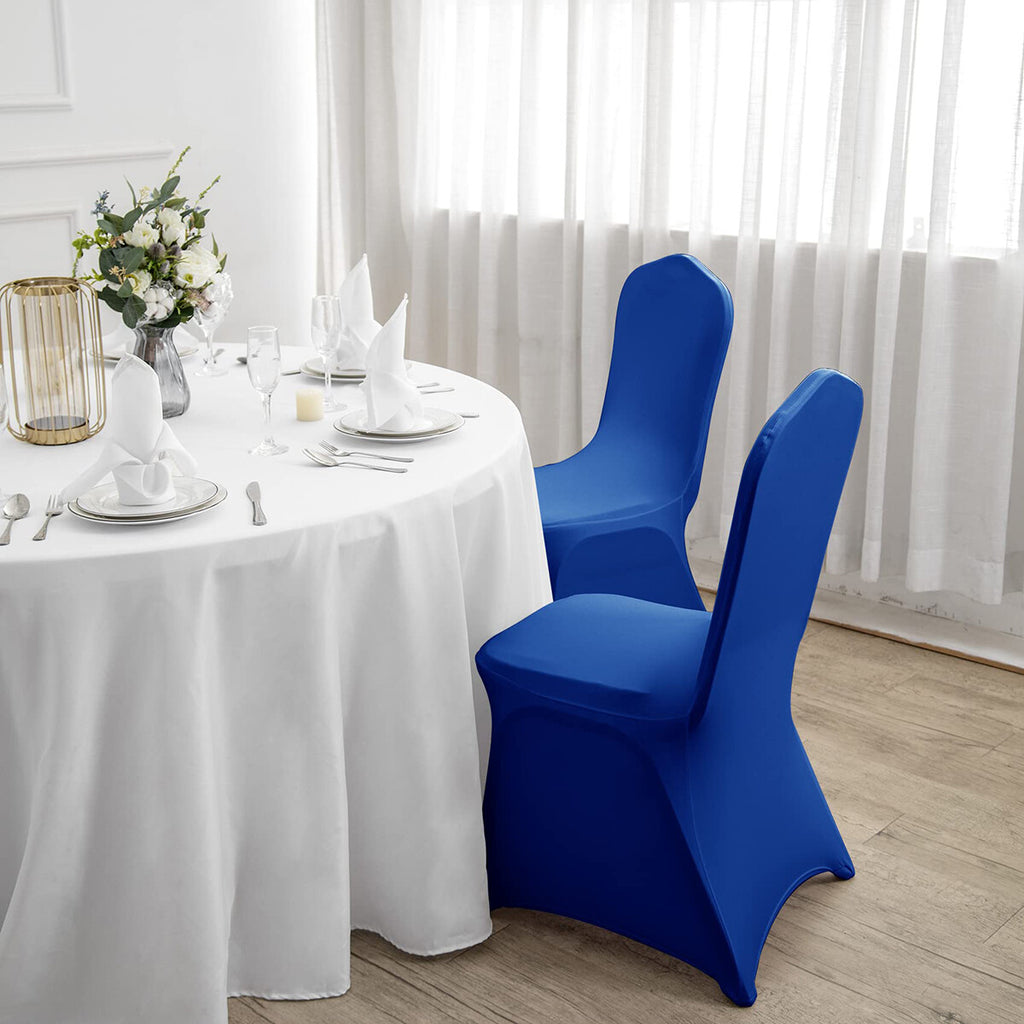 6 Pack Stretch Chair Covers – Spandex Full Seat Covers for Banquet, Wedding, Party and Events