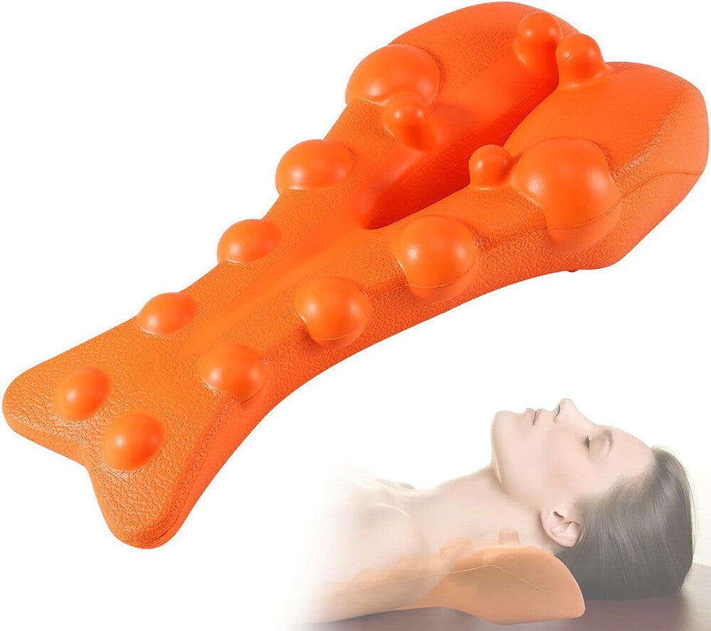 Trapezius Trigger Point Massager – Neck & Shoulder Pain Relief Acupressure Tool