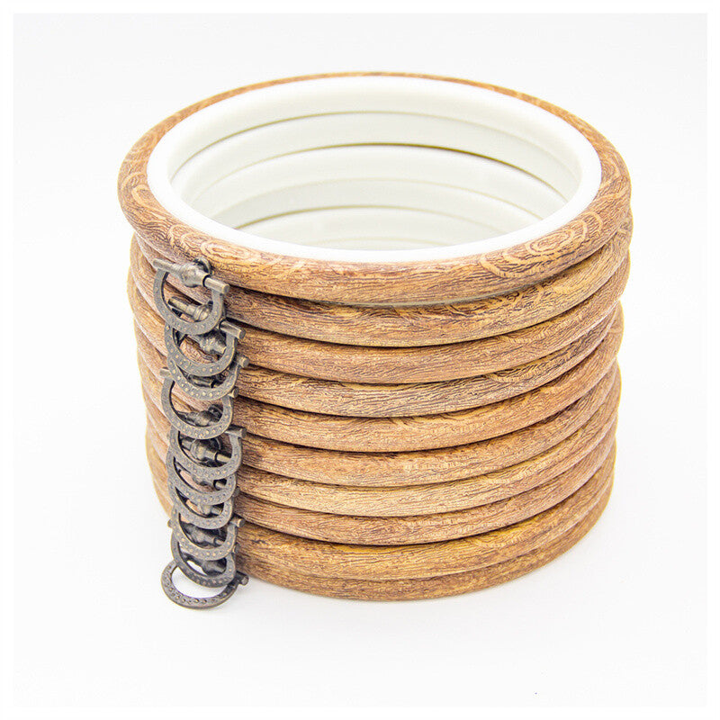 2X8/15cm Hand Embroidery Display Frame  Embroidery Hoop Flexi Hoop Decoration AU
