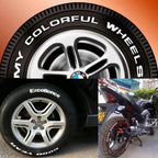 40pcs White Tyre Paint Marker Pens | Waterproof Tire Tread Marking Pens for Car & Motorcycle
