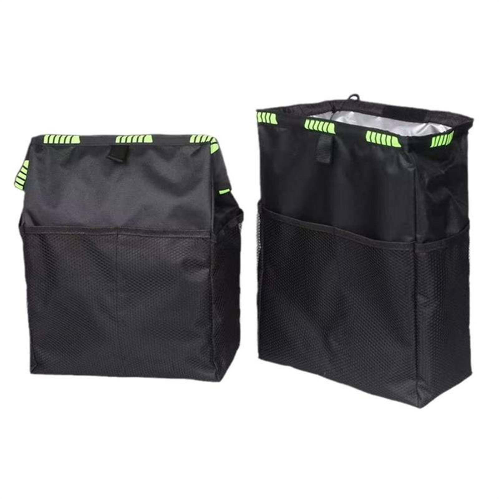 Car Waterproof Trash Bag Back Seat Organizer Leakproof Hanging Garbage Storage Bag