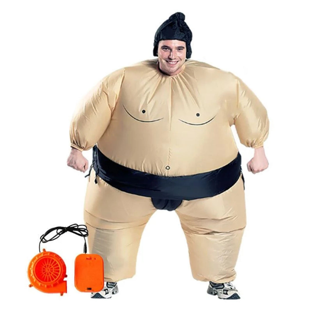 Halloween Inflatable Party Sumo Wrestler Suits Adult PaInflatable Sumo Wrestler Costume Adult | Funny Halloween Party Fancy Dress Suitrty Costume Fancy Dress U