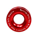 2pcs 41000lbs Recovery Snatch Ring | Aluminum Winch Pulley Block for Soft Shackle