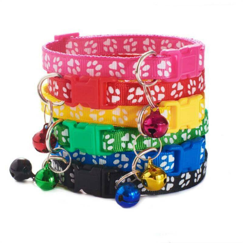 10pcs Puppy ID Collars with Bell | Adjustable Whelping Collars for Dogs & Cats