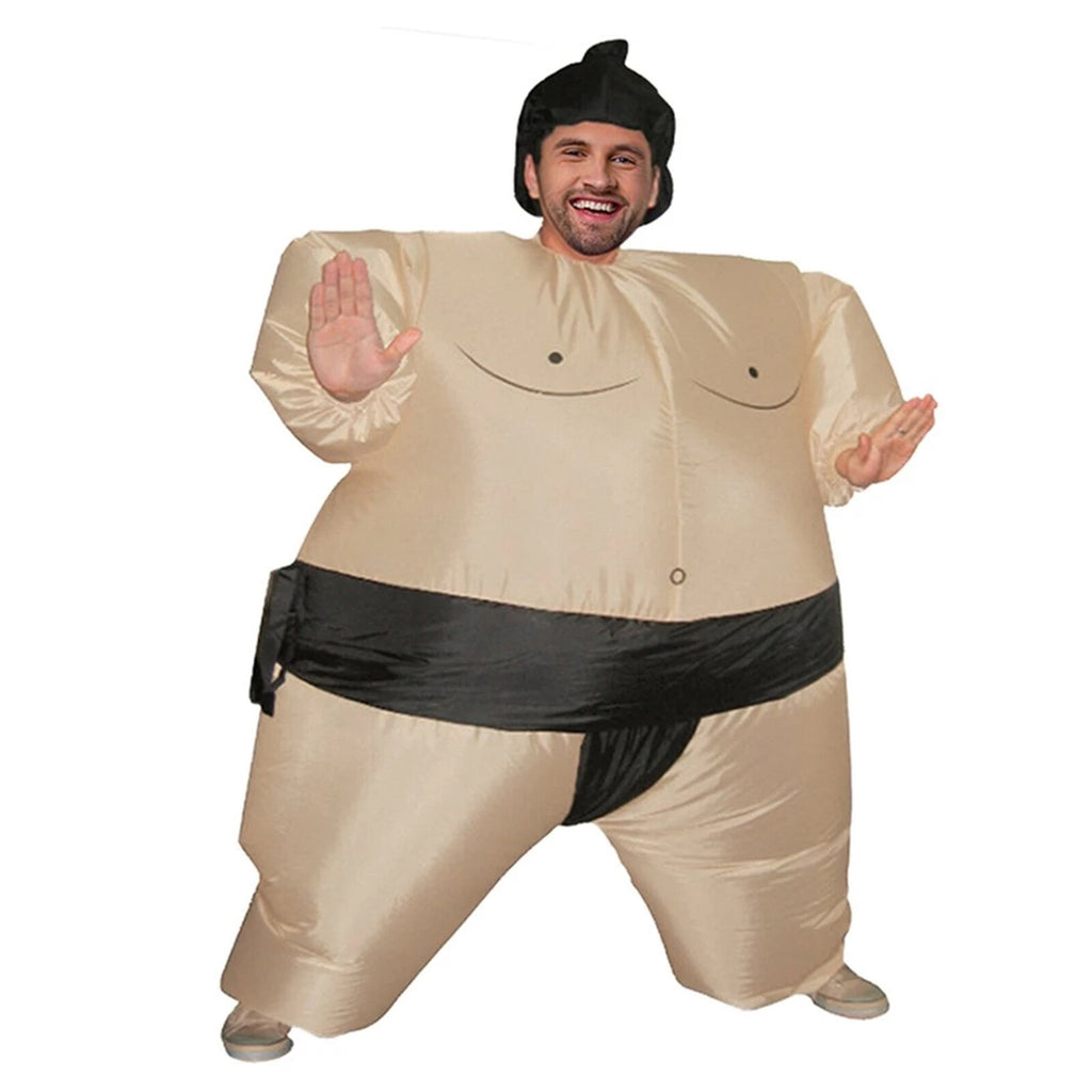 Halloween Inflatable Party Sumo Wrestler Suits Adult PaInflatable Sumo Wrestler Costume Adult | Funny Halloween Party Fancy Dress Suitrty Costume Fancy Dress U