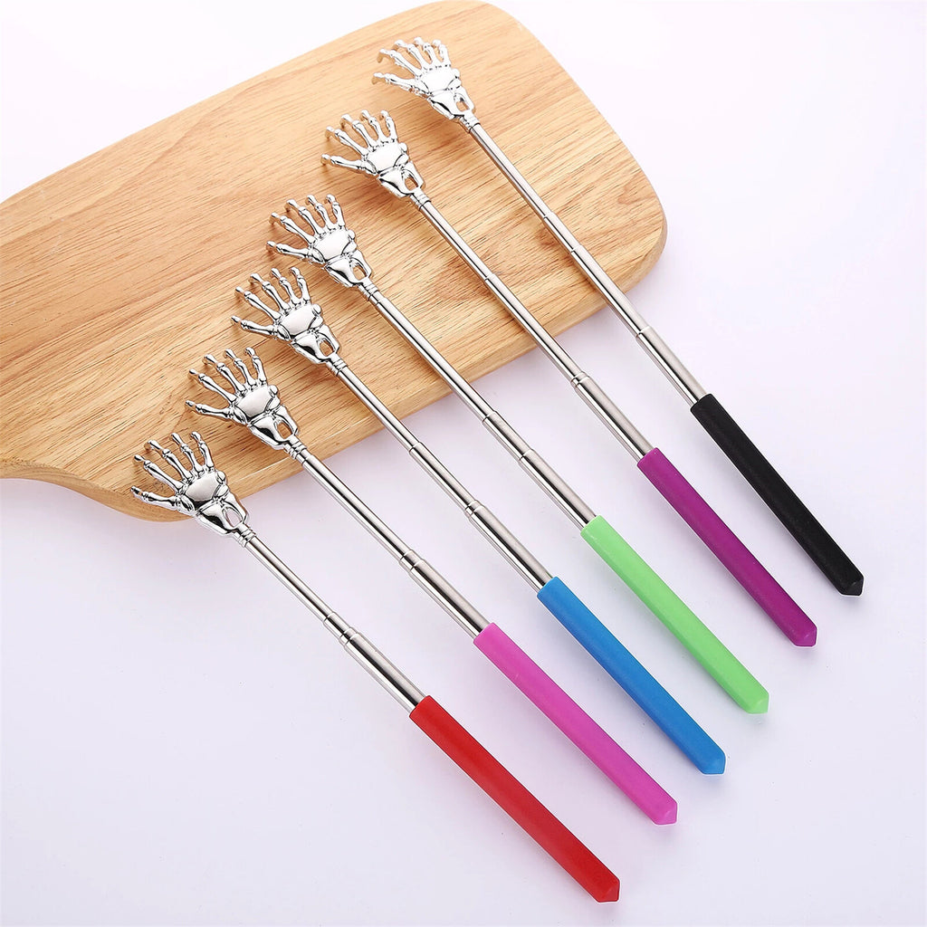 Extendable Back Scratcher Telescopic Metal Claw Massager (8–22 Inch)