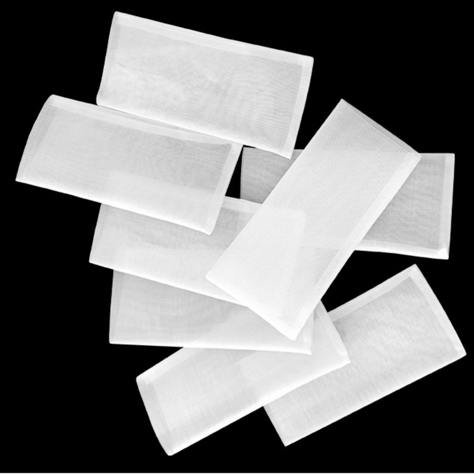 100pcs 90 Micron Nylon Filter Bags | Heat Resistant Tea Press & Fine Mesh Extraction Bags