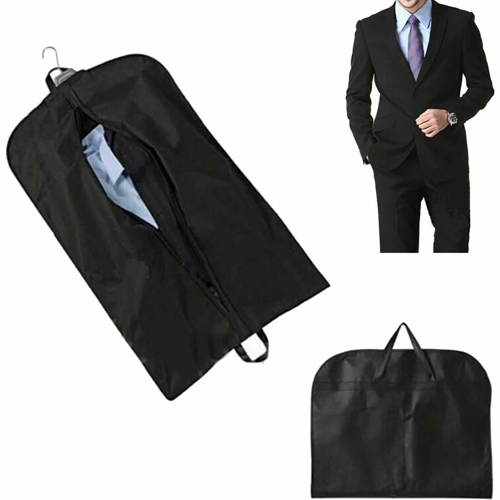 10PCS Garment Bags Suit Cover Travel Storage Clothes Protector Dustproof