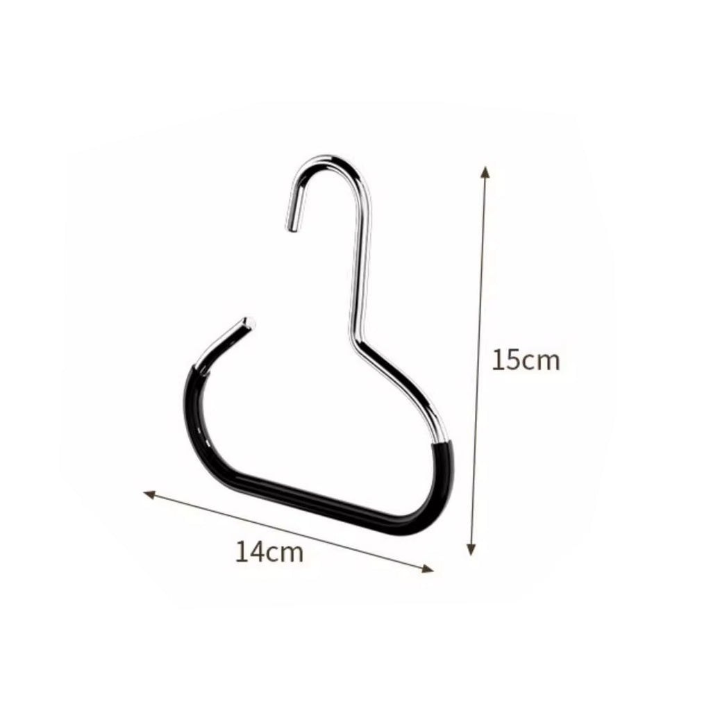 5 Pack Stainless Steel S Shape Hooks – Heavy Duty Hanging Hooks for Hats, Clothes and Storage