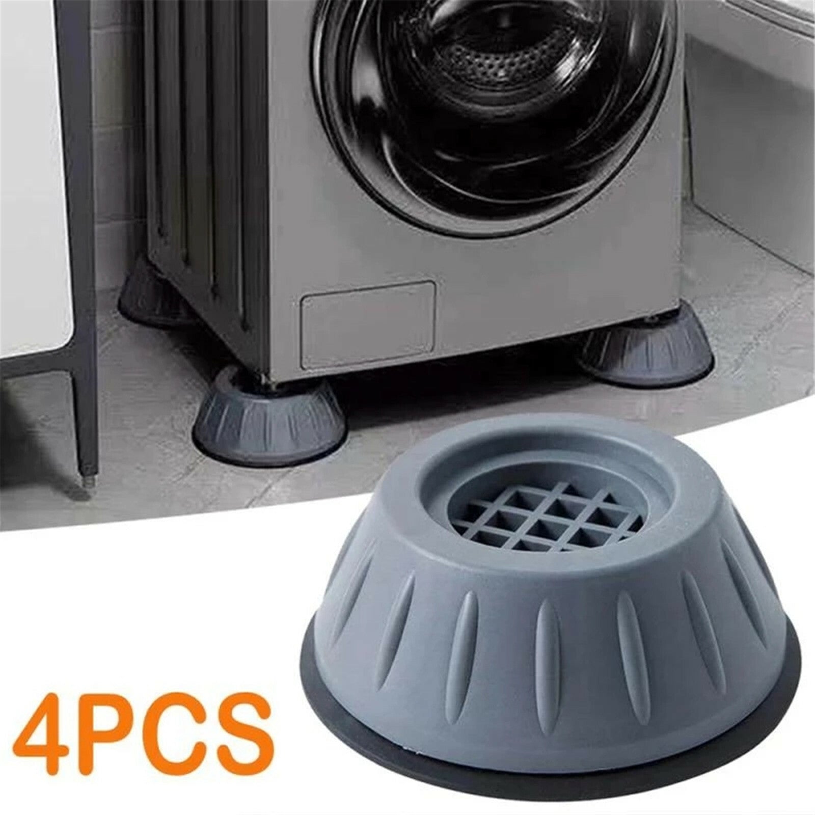4pcs Anti-Vibration Washing Machine Pads | Non-Slip Appliance Feet Floor Protectors