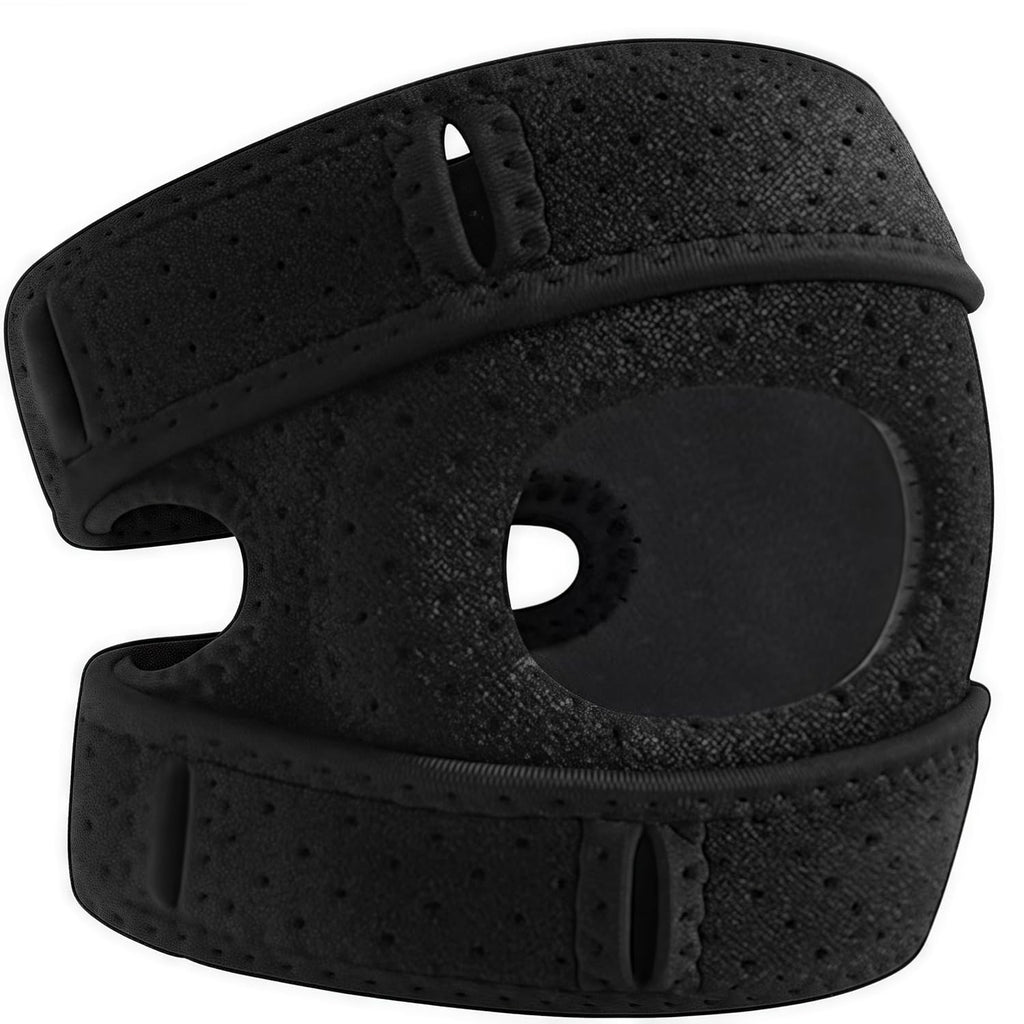 2 Pack Knee Brace Support with Gel Pad and Side Stabilizers – Adjustable Knee Sleeve for Sports and Joint Pain Relief