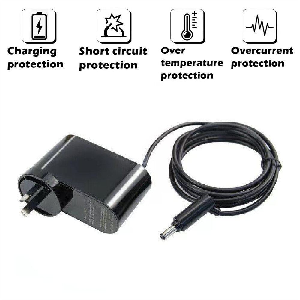 Dyson Vacuum Charger Replacement Adapter – For V6 V7 V8 V10 V11 Cordless Vacuum (AU Plug)