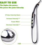 Electronic Acupuncture Massage Pen Pulse Therapy Pain Relief Acupoint Meridian Massager