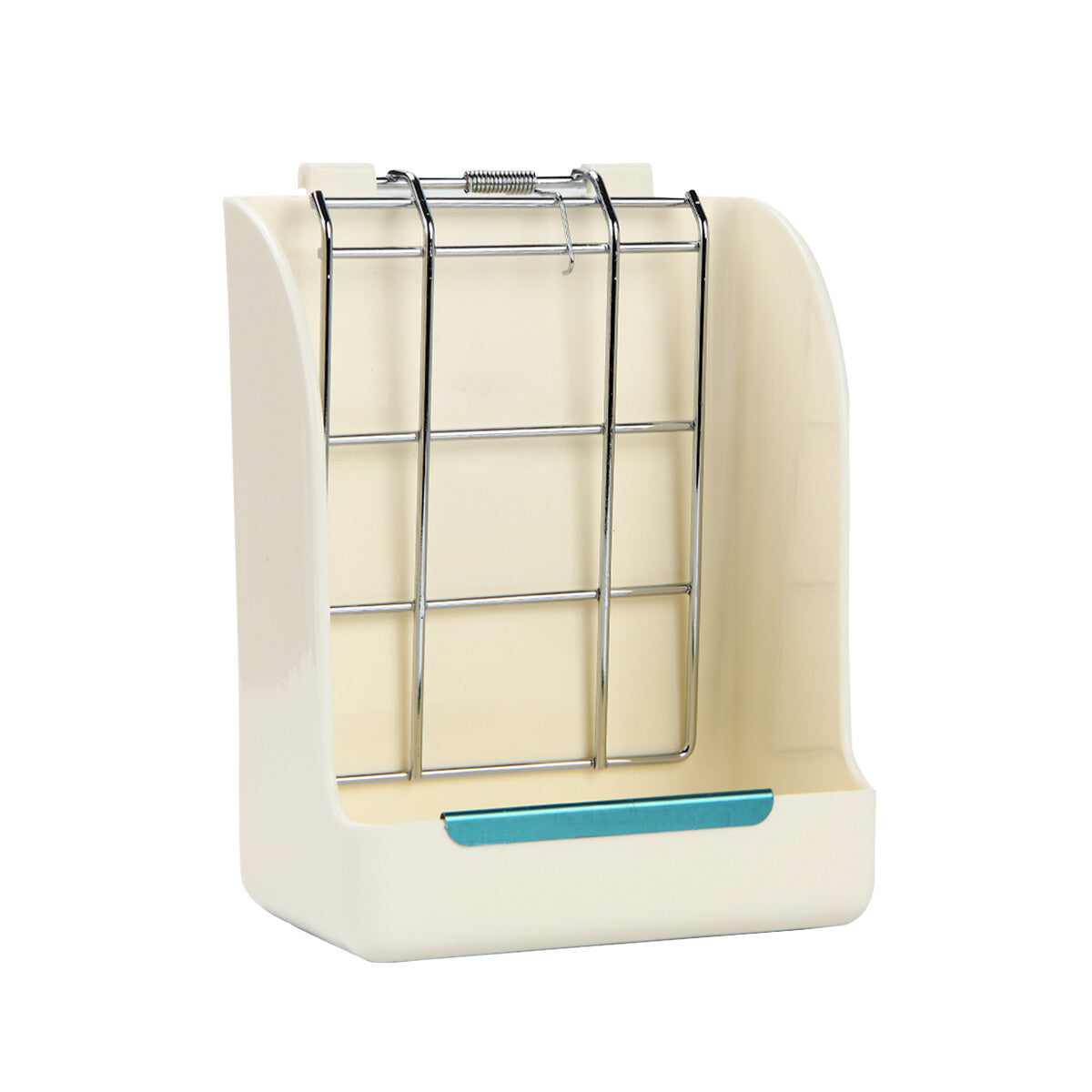 Rabbit Hay Feeder Corner Rack | Small Animal Hay Holder for Guinea Pig Hamster Cage