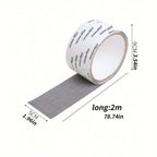 2 Rolls Window Screen Repair Tape Self-Adhesive Fly Screen Patch Door Mesh Fix