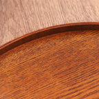 2PCS Semi-Circular Wooden Serving Pallets