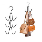 2PCS Multi-Layer Clothes Hanger Hook – Space Saving Closet Organizer for Bags & Clothes