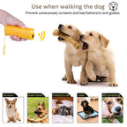 Ultrasonic Dog Bark Control Device Anti Bark Trainer Repeller Portable Training Tool