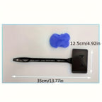 Car Windshield Cleaning Tool with Microfiber Pads – Extendable Glass Cleaner Brush for Auto Windows