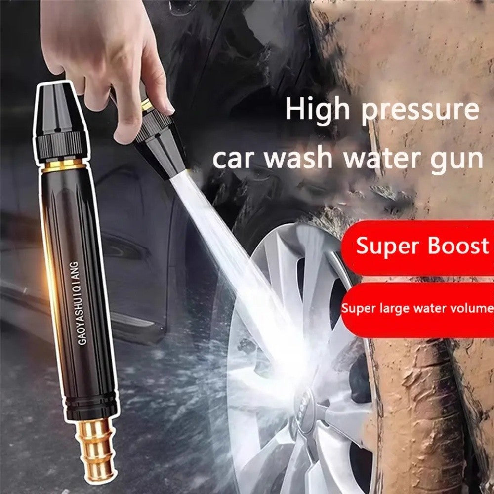 High Pressure Water Spray Gun Nozzle Garden Hose Pipe Lawn Car Wash Tools