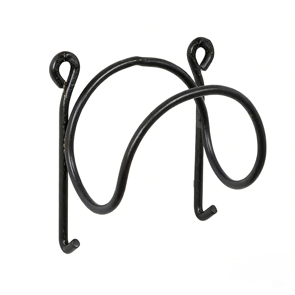2PCS Space-Saving Towel Rack – Wall Mounted Bathroom Towel Organizer Hanger Black