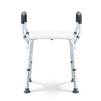 Adjustable Shower Chair Bath Seat with Armrests Heavy Duty Bathroom Safety Bench