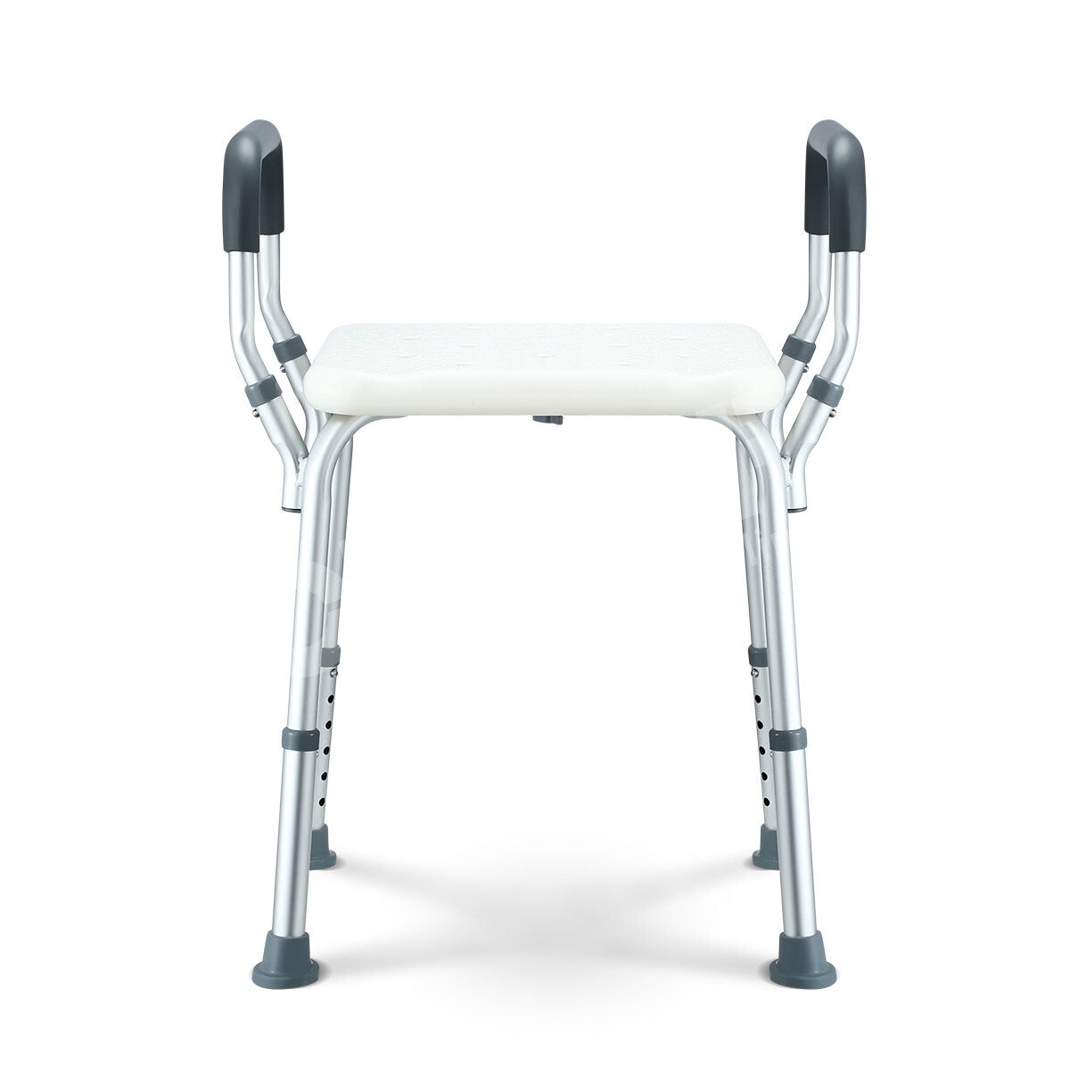 Adjustable Shower Chair Bath Seat with Armrests Heavy Duty Bathroom Safety Bench