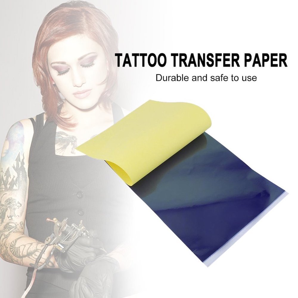 40PCS Tattoo Transfer Paper A4 Thermal Stencil Carbon Tracing Paper Kit