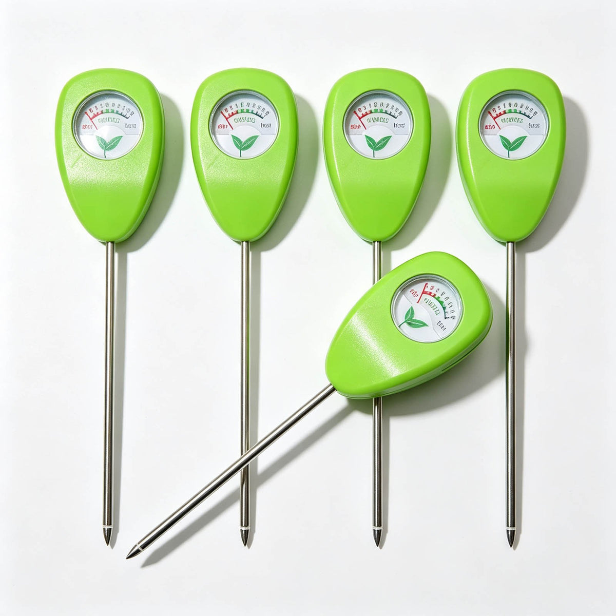 1/3/5 Pcs Stainless Steel Soil Moisture Meter Water Tester Garden Testing Probe