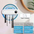 No drill Wall mounted Toothbrush Holder 4 slot Bathroom Storage Organizer AU